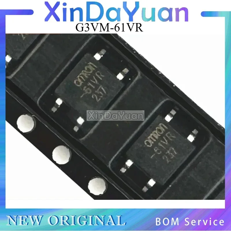 5 pcs  G3VM-61VR 61VR SOP-4  Solid State Relay Surface Mount Load Current