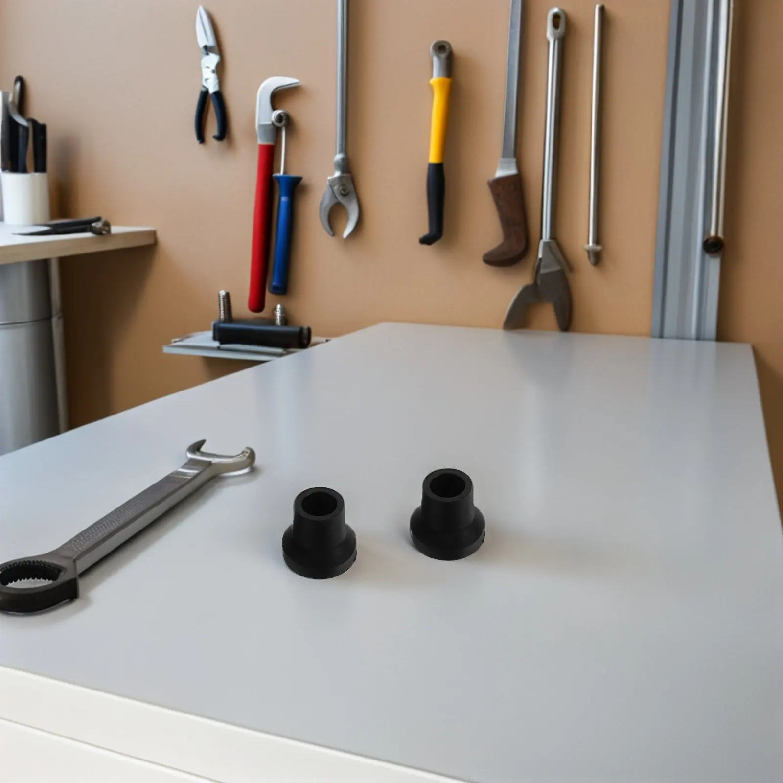 

20 шт. усиленных резиновых наконечников для тростей и костылей, противоскользящие, подходят для трубок 16 мм