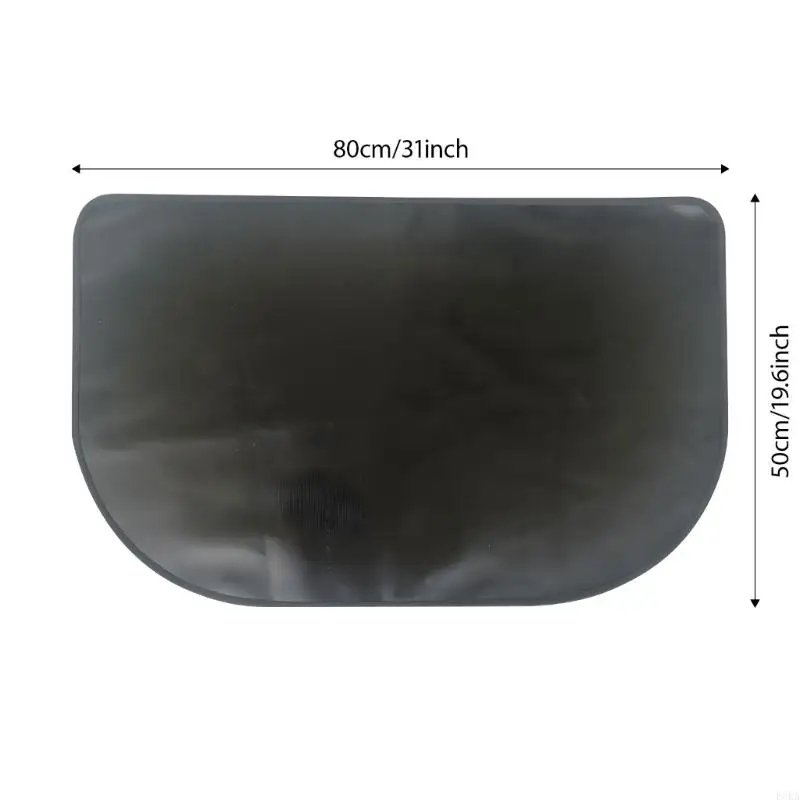 Fireplaces Rug Heat Resistant Mat for Indoor Outdoor Use Stove Pad