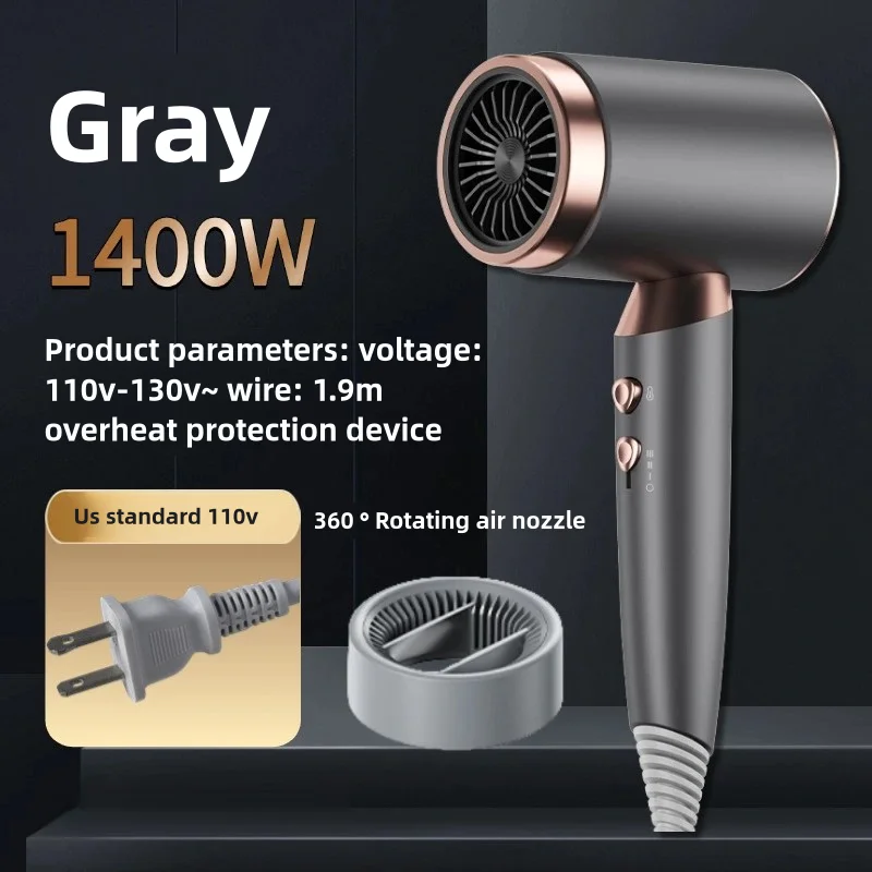 Hair Dryer High-Speed Electric Turbine Airflow Low Noise Constant Temperature And Quick Drying Suitable For Home Salons