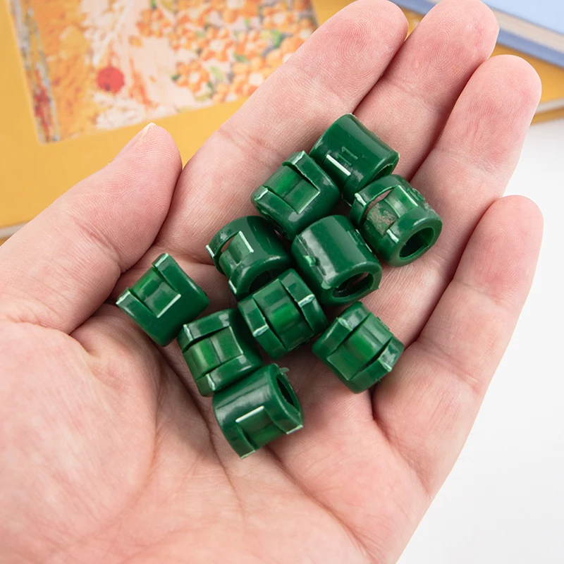 10PCS 0.9cm Pigeon Chicken Supplies Pigeon Ring Set Pigeon Foot Ring Set Identification Ring Simulation Electronic Ring