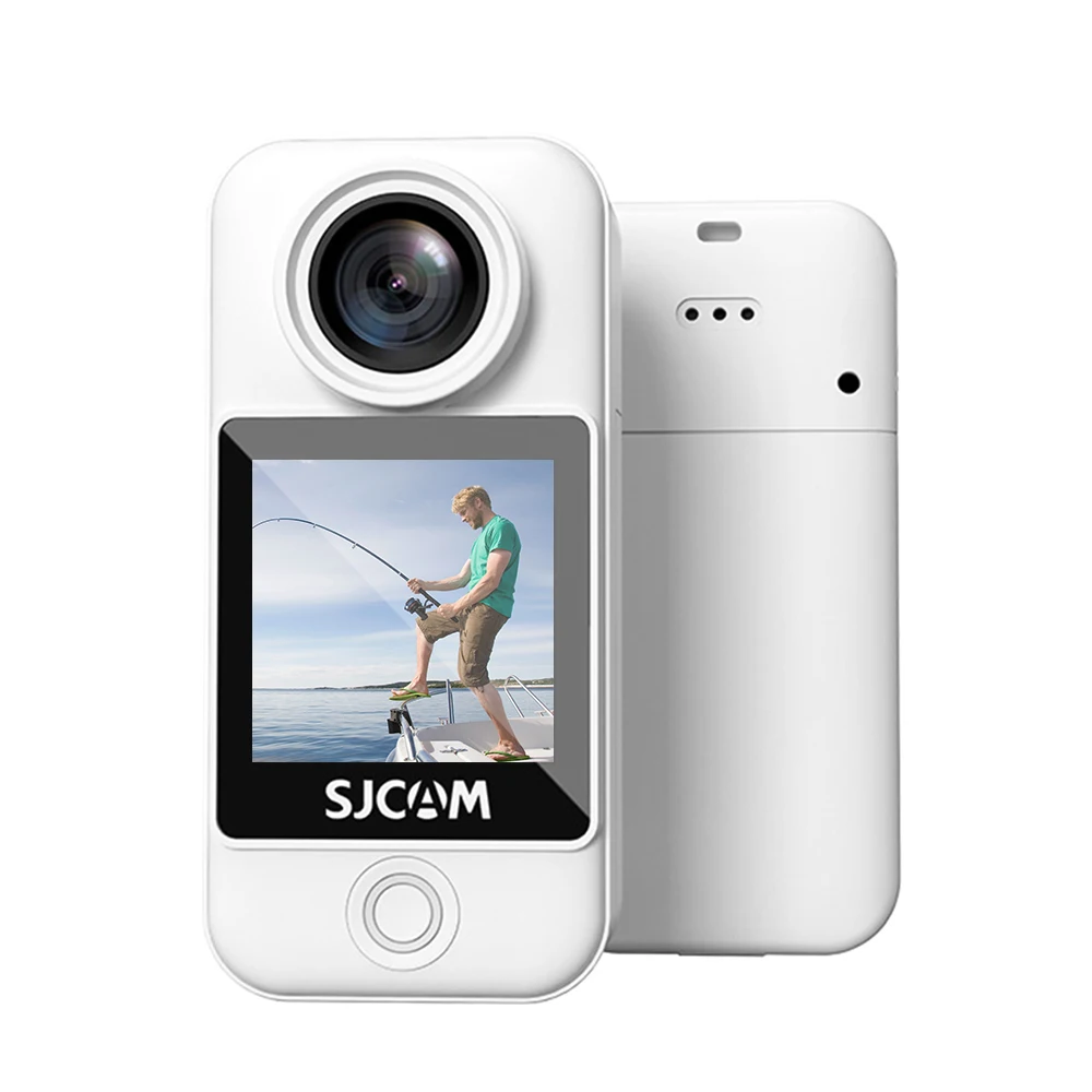 SJCAM C300 Pocket 4K 30FPS Action Camera 5G/2.4G WiFi Sports Camera 1.33 Inch Touch Control Screens 30M Waterproof Night Vision