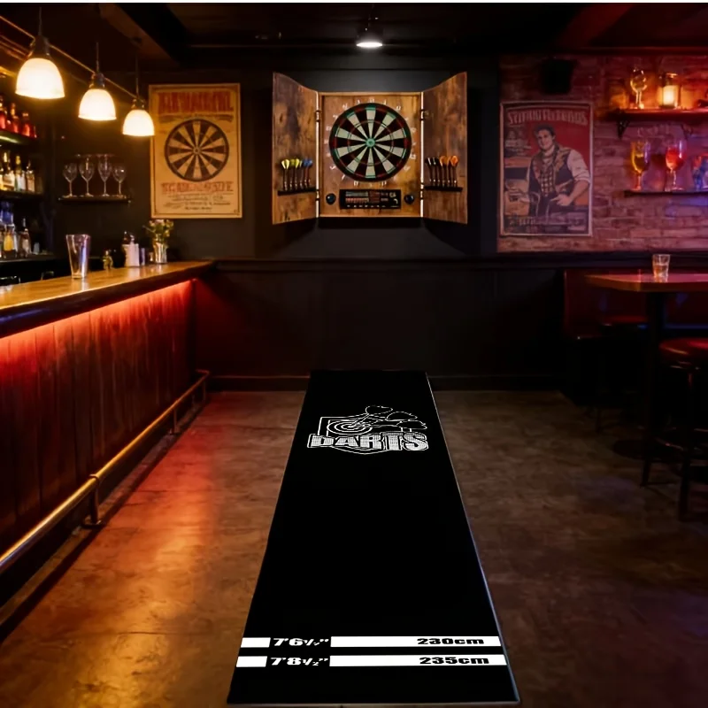 VIKAMA Personalized Dart Mat Anti Slip Carpet Bar Bedroom Esports Room Professional Dart Game Floor Carpet