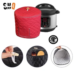 8Quart 6Quart Electric Pressure Cooker Cover Fabric Dust Cover For Kitchen Rice Cooker Waterproof Red Black Practical Household