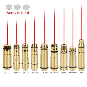 غلوك التكتيكي 43 تدريب رصاصة ليزر 9 مم 9 × 19 مم تتحمل غطاء البصر ضغط حرق جاف 17 19 برج الثور G2C.223REM الأحمر ليزر Boresighter أعلى 8 مبيعات G2C مصباح يدوي - رقم 1