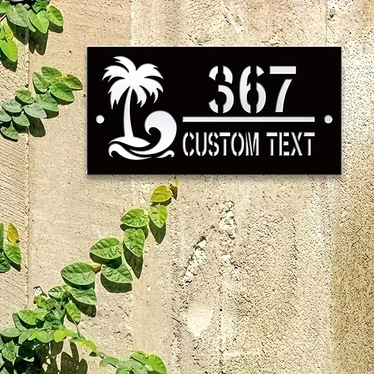 Home Decor Garden - 1 Pieza de Placa de Acrílico