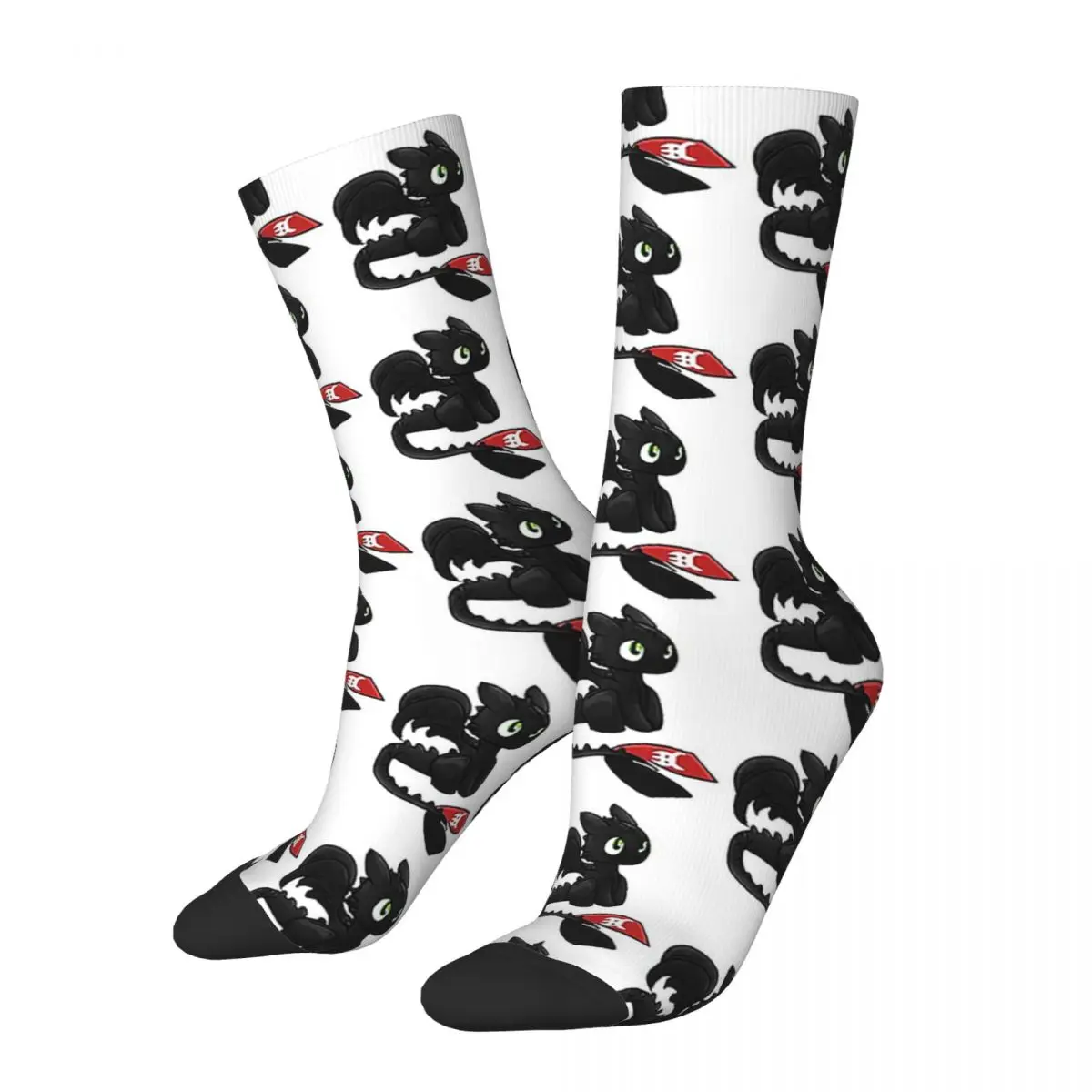 Toothless How To Train Your Dragon Socks Super Soft Stockings All Season Long Socks Accessories for Man's Birthday Present