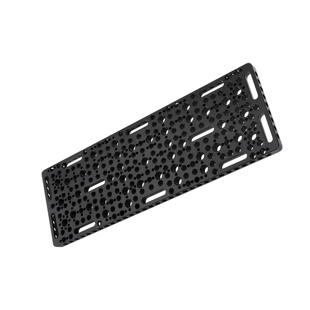 KUANJIE CB3010 Kamerakäfig für Käsebretter zur Montage auf Führungsschienenblock, 1/4" 3/8" poröse Verbindung, Schnellmontageplatte – Detail 2