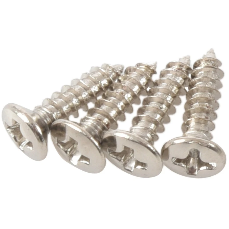 2 prises de sortie électronique à plaque chromée pour guitare électrique