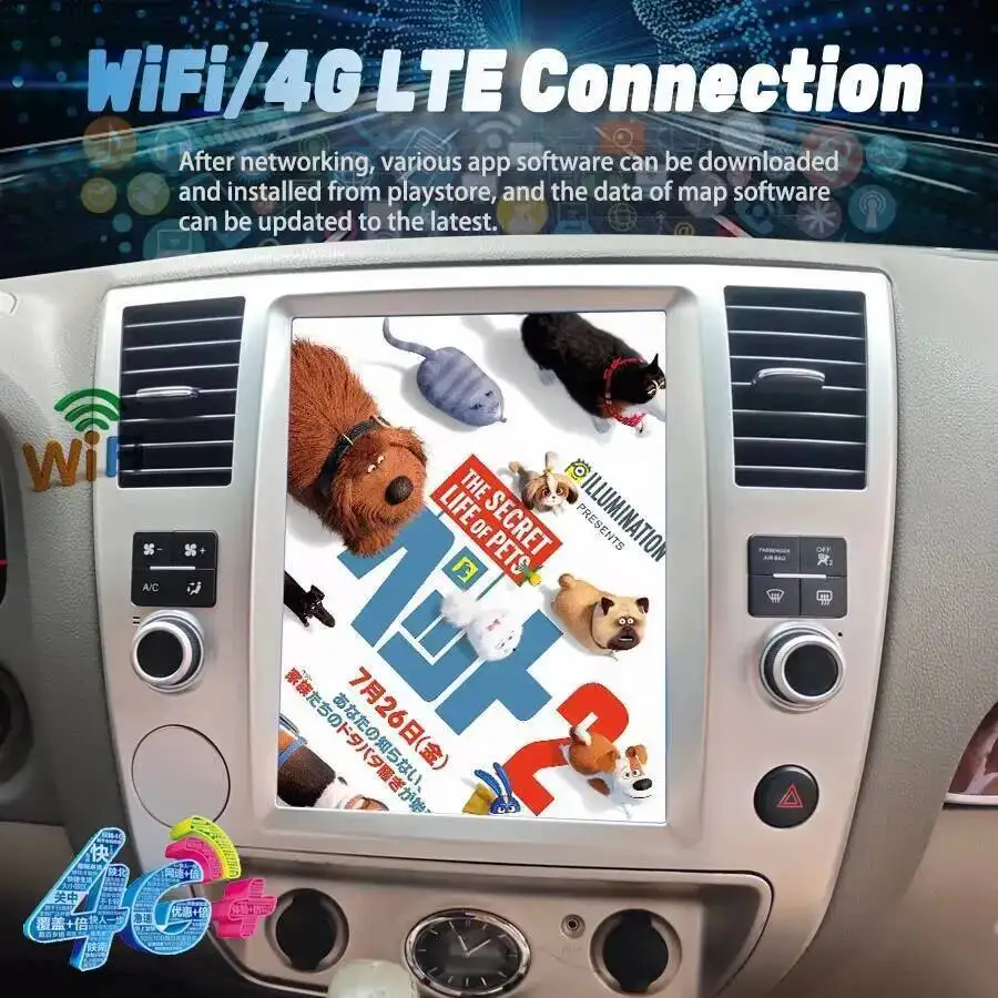 أندرويد 15 لنيسان أرمادا إنفينيتي QX56 QX 56 2008-2015 سيارة مشغل وسائط متعددة نظام تحديد المواقع راديو ستيريو بالسيارة استقبال 8-Core CarPlay
