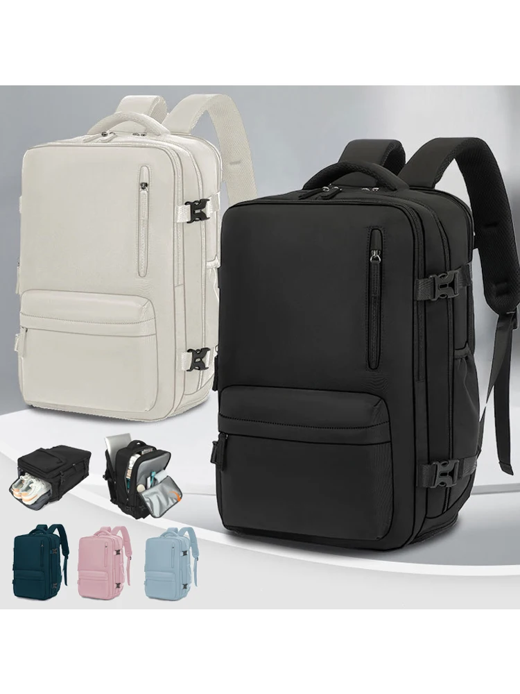 

New Large Capaci ex Double oulder Bag for ort Trips And Busin Travel Laptop Bag Che-In Lage Middle School B...