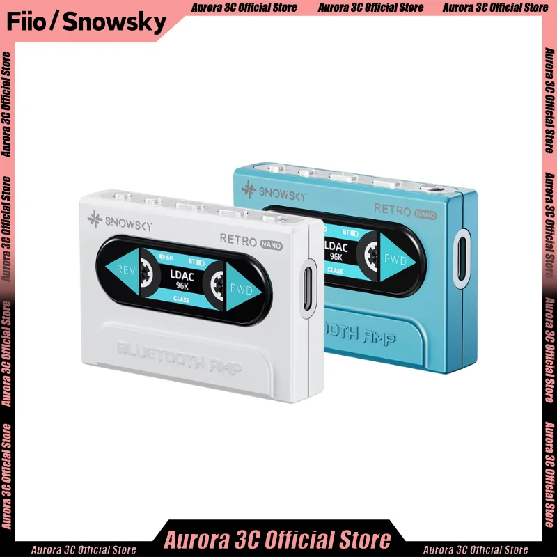 Snowsky/Fiio Retro Nano Headphone Dac Amplifier Bluetooth And Dac Ldac/Aptx Adaptive/Aptx Ll Amplifier Custom With 3.5mm/4.4mm