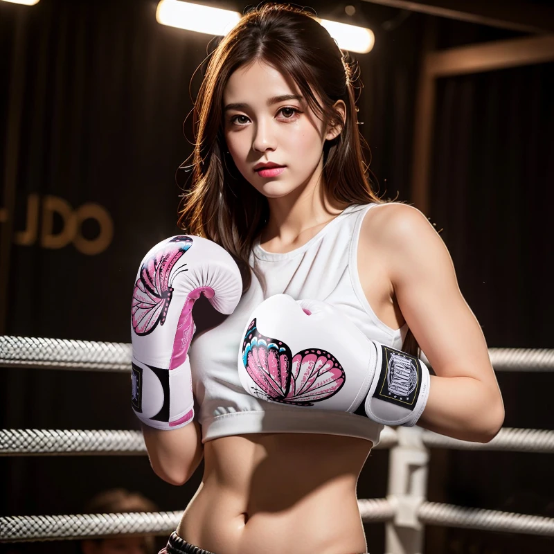 Professional Boxing Gloves Women Thai Boxing Free Fighting Sanda MMA Muay Karate Gloves for Children Teenagers Training Fitness