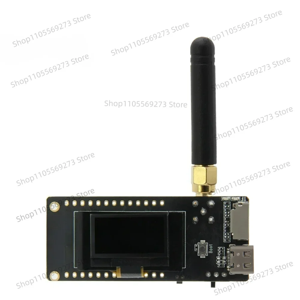 

ESP32-S3 Wireless Development Board 2.4G LoRa Module WiFi BT With 0.96 Inch OLED Display Type-C Port
