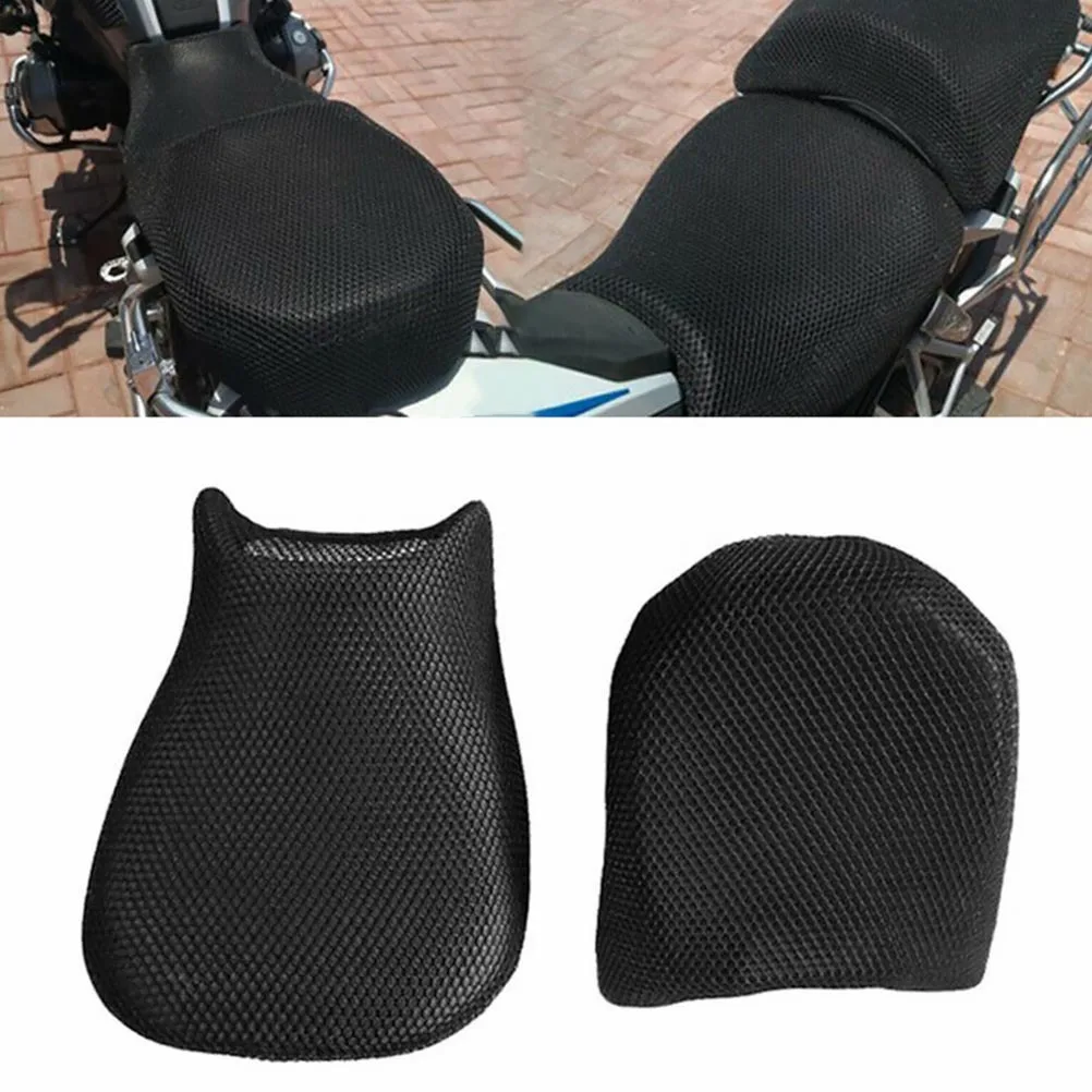 

2Pcs Motorcycle Seat Protective Cover Heat Insulation Cover Sunscreen Motorcycle Cushion Sun Protection Covers