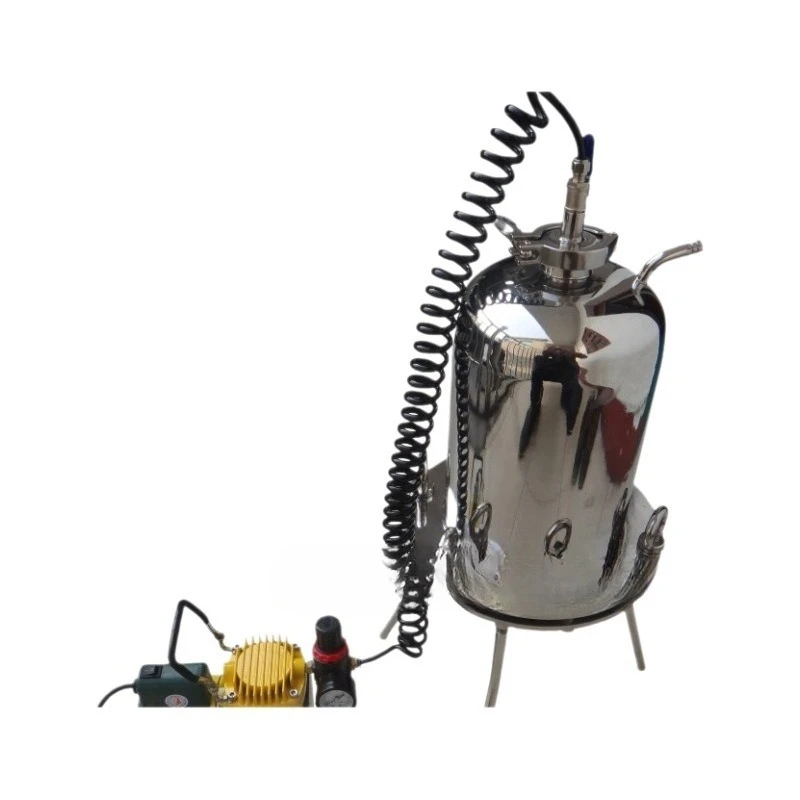 펌프 양압 필터가 있는 스테인레스 스틸 양압 필터