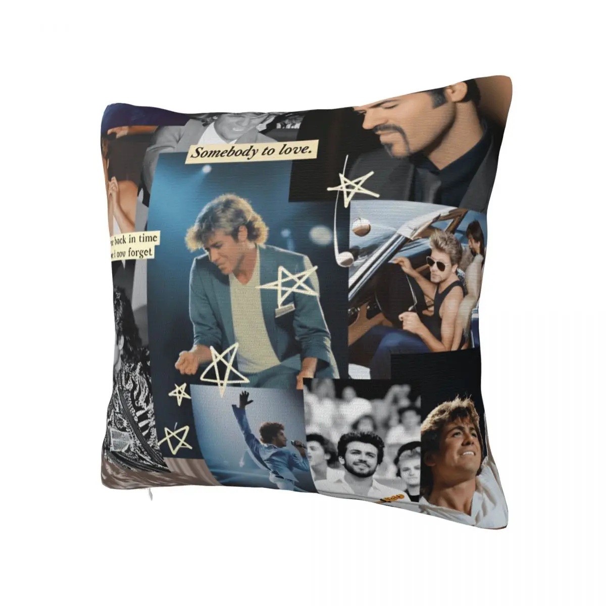 Songwriter George Michael Pillow Cover Soft Pillow Case Cushion Cover Fashion Custom DIY Pillowcases For Sofa Bedroom Home Decor