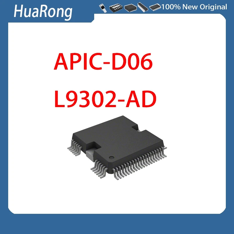 10Pcs/Lot    APIC-D06     L9302-AD  L9302     30421    LQFP-64