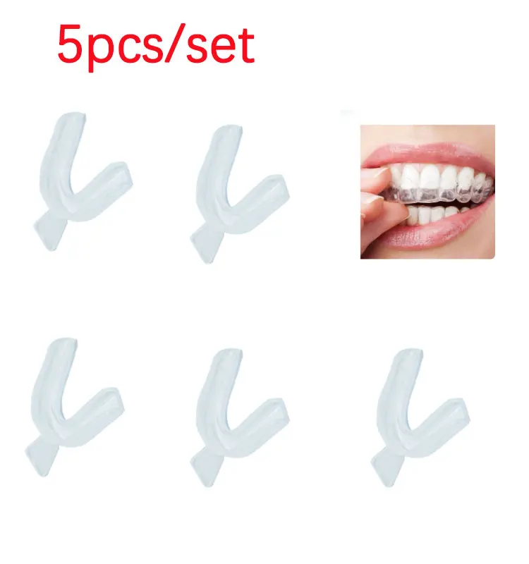 

3-5Pcs Mouth Guard Teeth Protector Night Guard Mouth Trays for Bruxism Grinding Anti-Snoring Teeth Whitening Boxing Protection