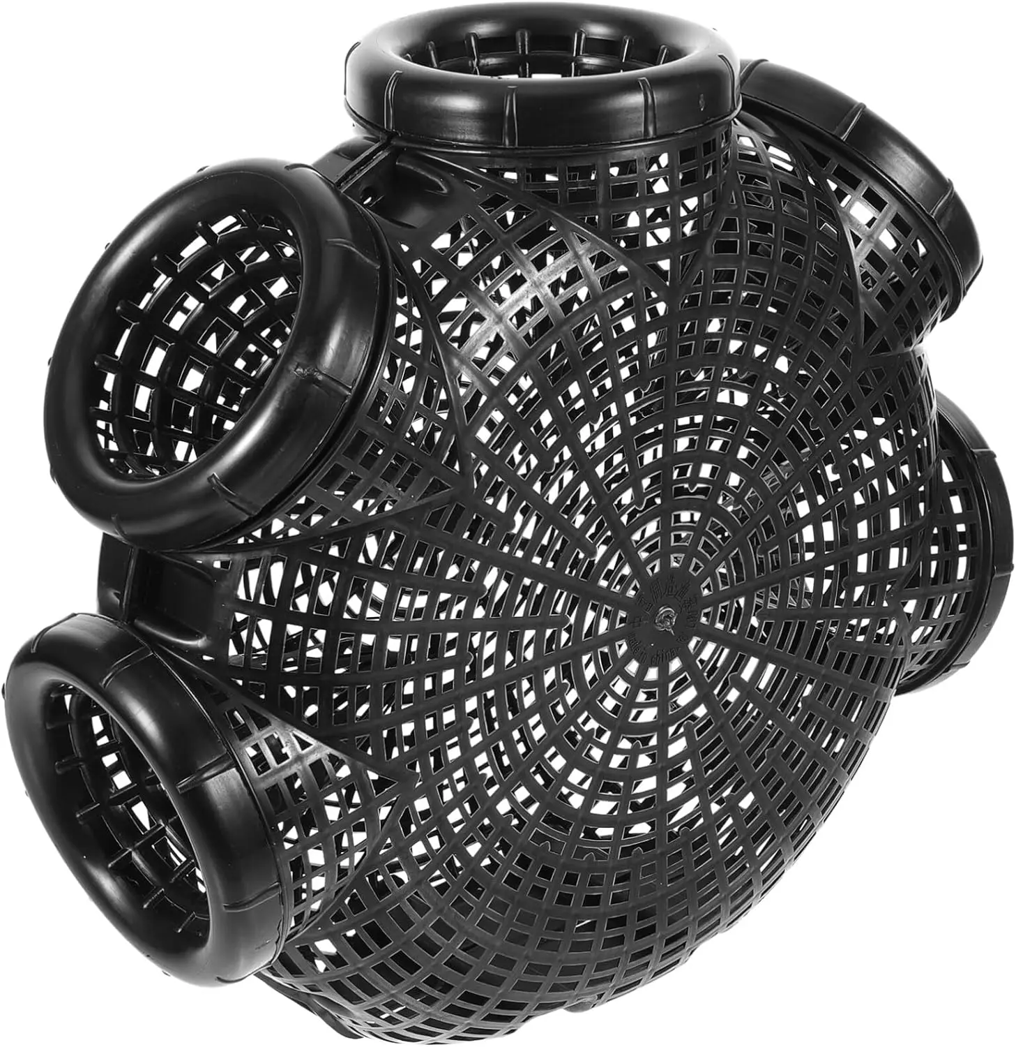 

Reusable Crawfish Trap Cage, 5-Hole EEL Trap for Fish, Shrimp, Loach, and Crab, Durable Pp Material, Easy to Clean, 12.00 * 10.4