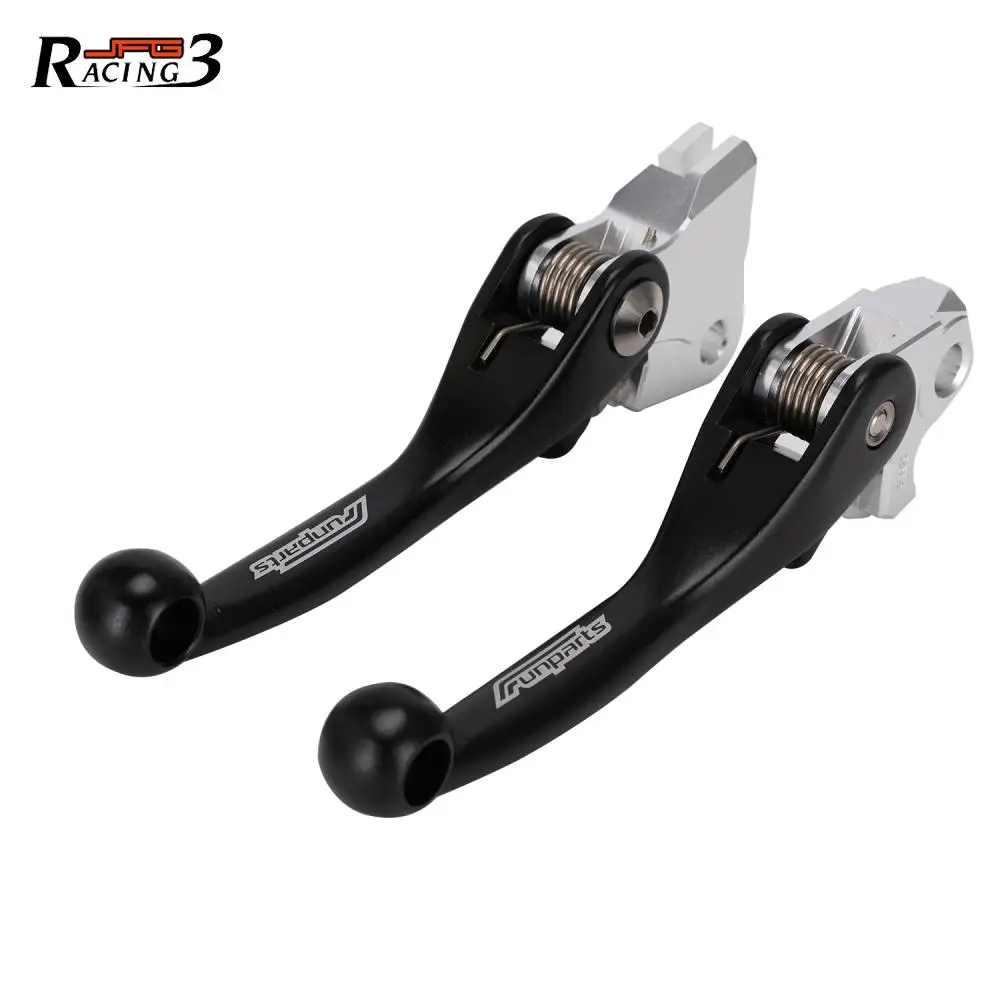 

Motorcycle Funparts Brake Clutch Lever Forged Aluminum Titanium Alloy Handle For Yamaha YZ 125 250 250F 250X 426F 450F 450FX