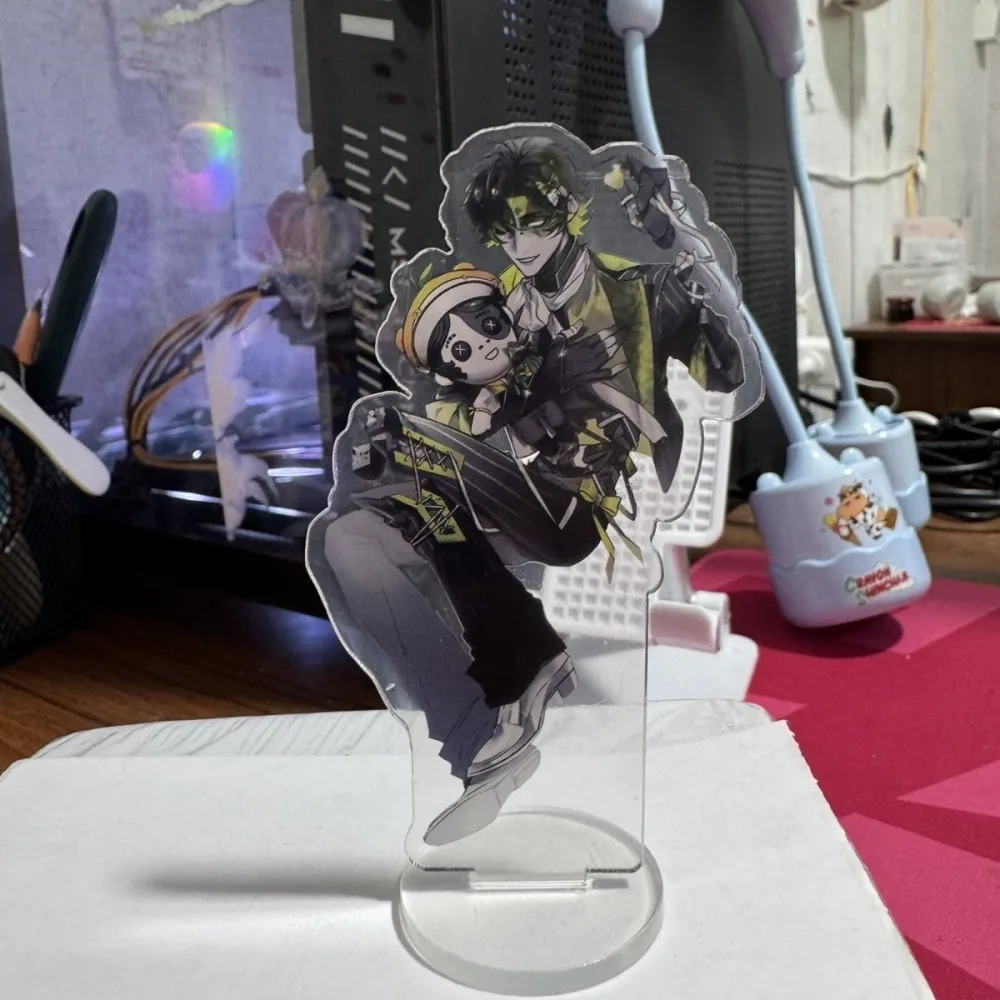 Game Identity V Acrylic Plaque Standee Figure Norton Campbell Prospector Fools Gold Standing Sign Model Plate Desktop Ornament