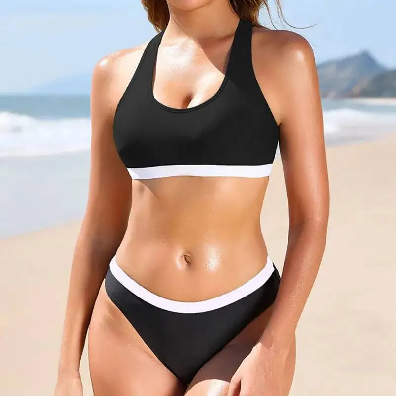 

Sexy Bikinis 2026 Women's Swimwear Sports Female Swimsuit For Swim Wear Bathing Suits Brazilian Bikini Set Beachwear Pool Bather