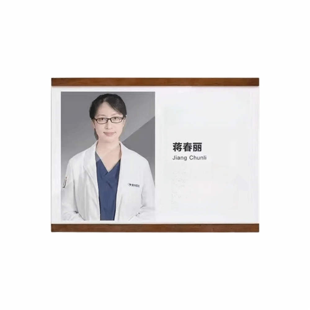 A 4/A 5/A 6 Magnetic Wall Mounted Frame Reusable No-drill Acrylic Sign Holder Rectangle Acrylic Display Board Price Listing