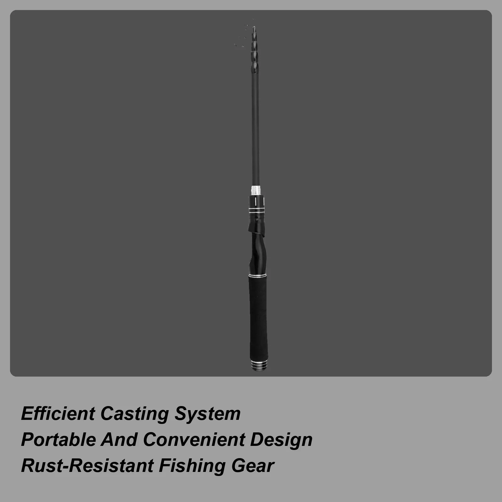 

Пресноводные удочки Портативное выдвижное оборудование для рыбы Телескопическая удочка для окуня, сома, морской пресноводный берег