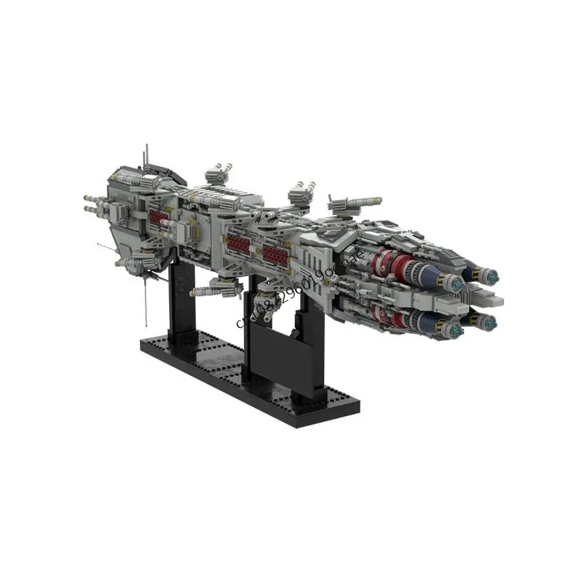 4344PCS 스페이스 영화 게임 시리즈 바빌론 5 노바 클래스 드레드노트 전함 모델 DIY 창의력 아이디어 어린이 장난감 조립 퍼즐 선물