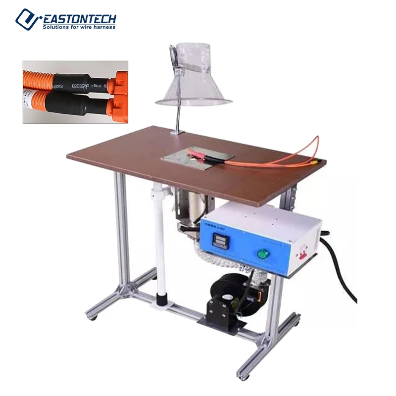 EASTONTECH EW-1950 Hot Sale Shrink Tubing Processing Machine Infrared Shrinkable Tube Heating Machine