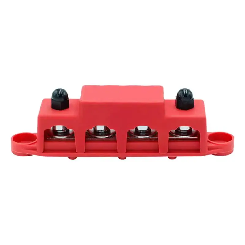 Marine Power Distribution Block Multipurpose Marine Terminal Studs Marine Bus Bar Practical Battery Bus Bar Battery Terminal