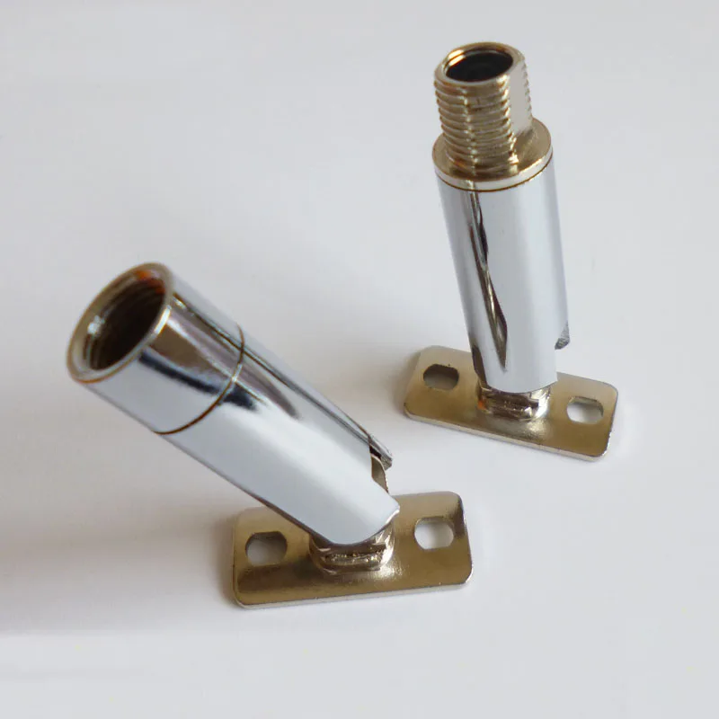 Desk Spot Lamp Universal Hinge Head M10 Hose Fixed Base Bracket Fittings 10pcs