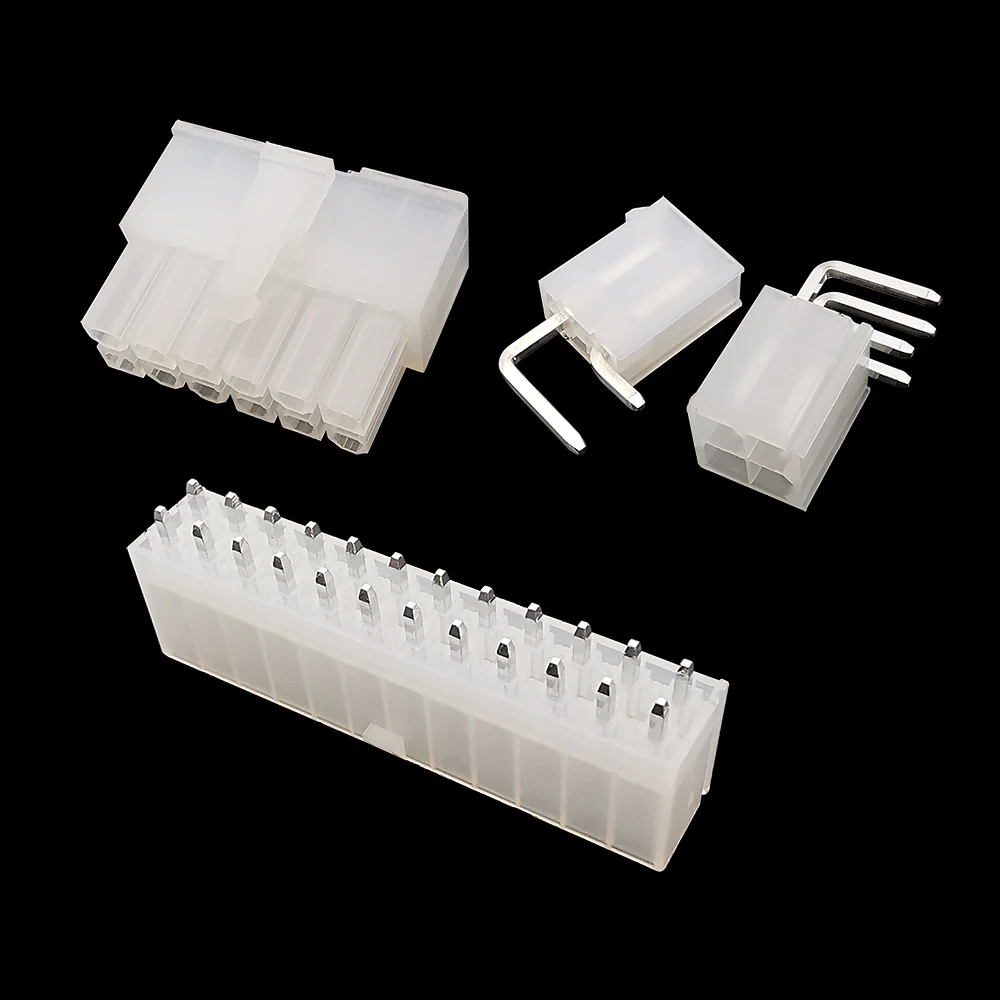 5Pcs 5557/5569 Pitch 4.2mm 2x1~12Pin Male Plug Female Socket Housing Connector for PC Computer ATX Graphics Card GPU PCI-E Power