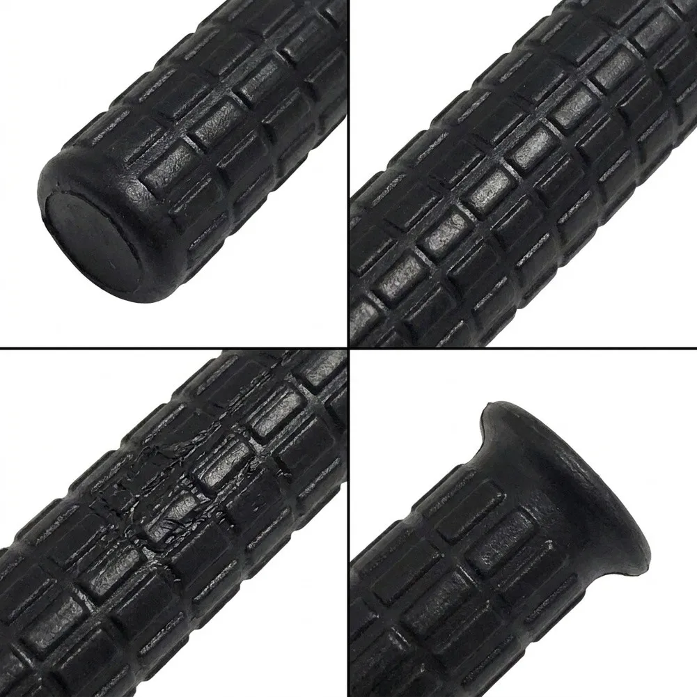 2 Rubber Handle Covers for Wheelbarrow Round Tubes Compatible with Standard Tubing Dimensions and Functional Requirements