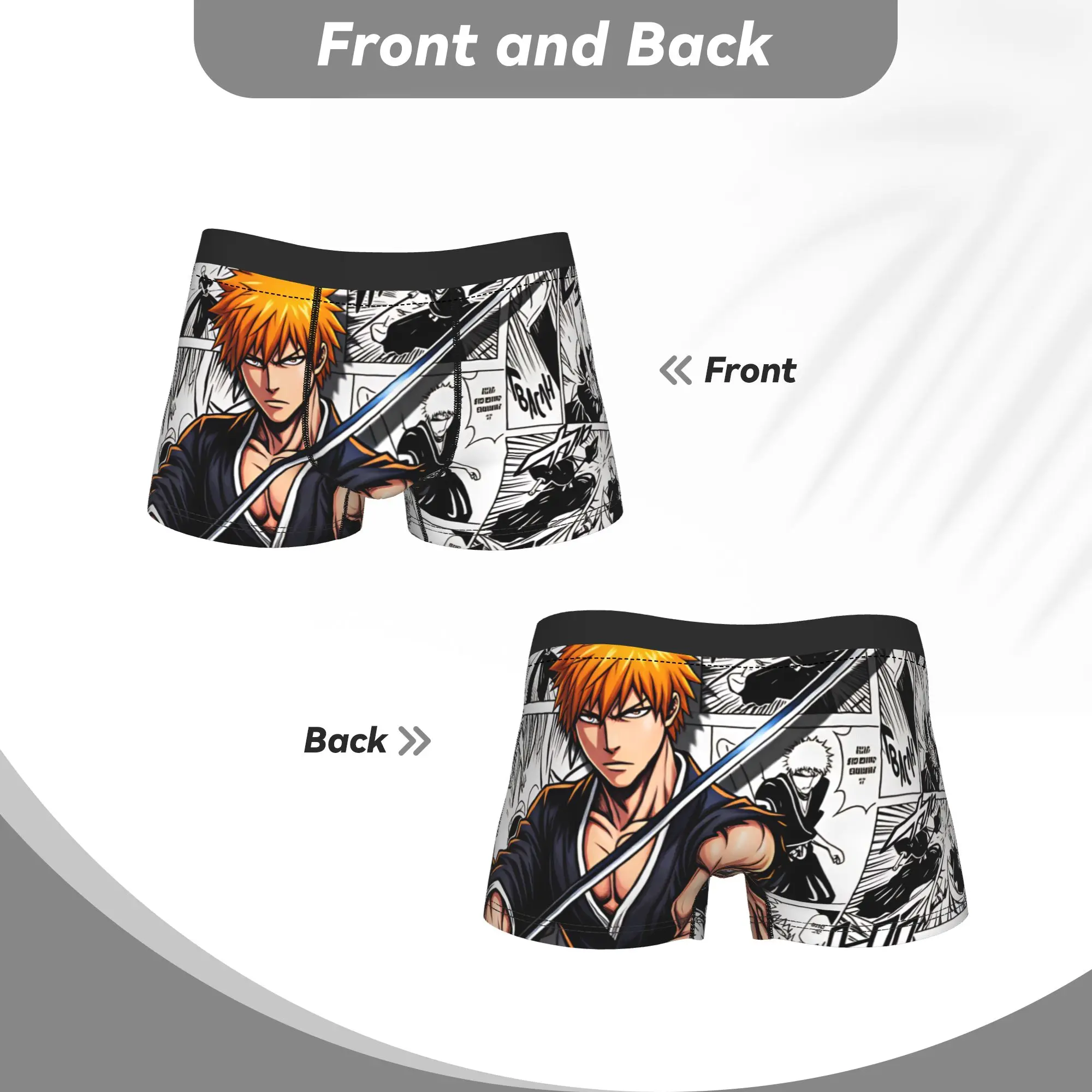One Piece  Underwear  Men Shorts Briefs Sexy Soft Boxer Shorts Quality Customs Oversize Panties