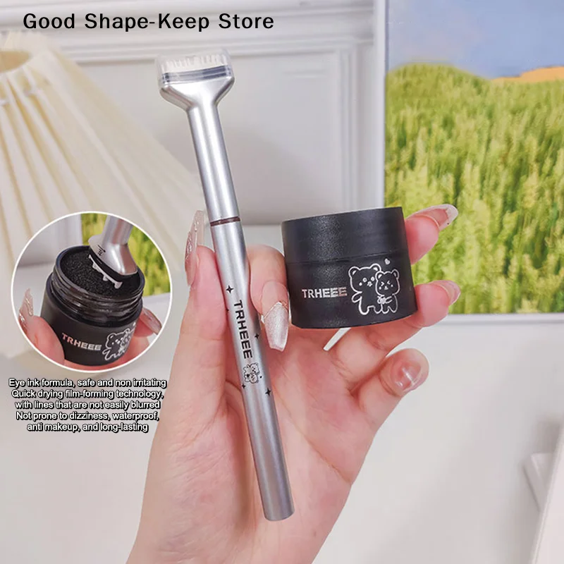 dailyDezone Lower Eyelashes Stamp Pen Waterproof Sweatproof Cosmetics Natural-looking Eyelash 3 In 1Daily products