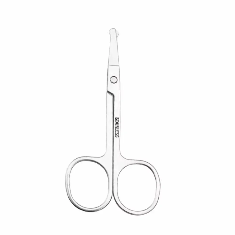 Beauty Scissors, Professional Facial Safety Scissors for Women's Makeup, Eyebrows, Eyelashes and Beards.