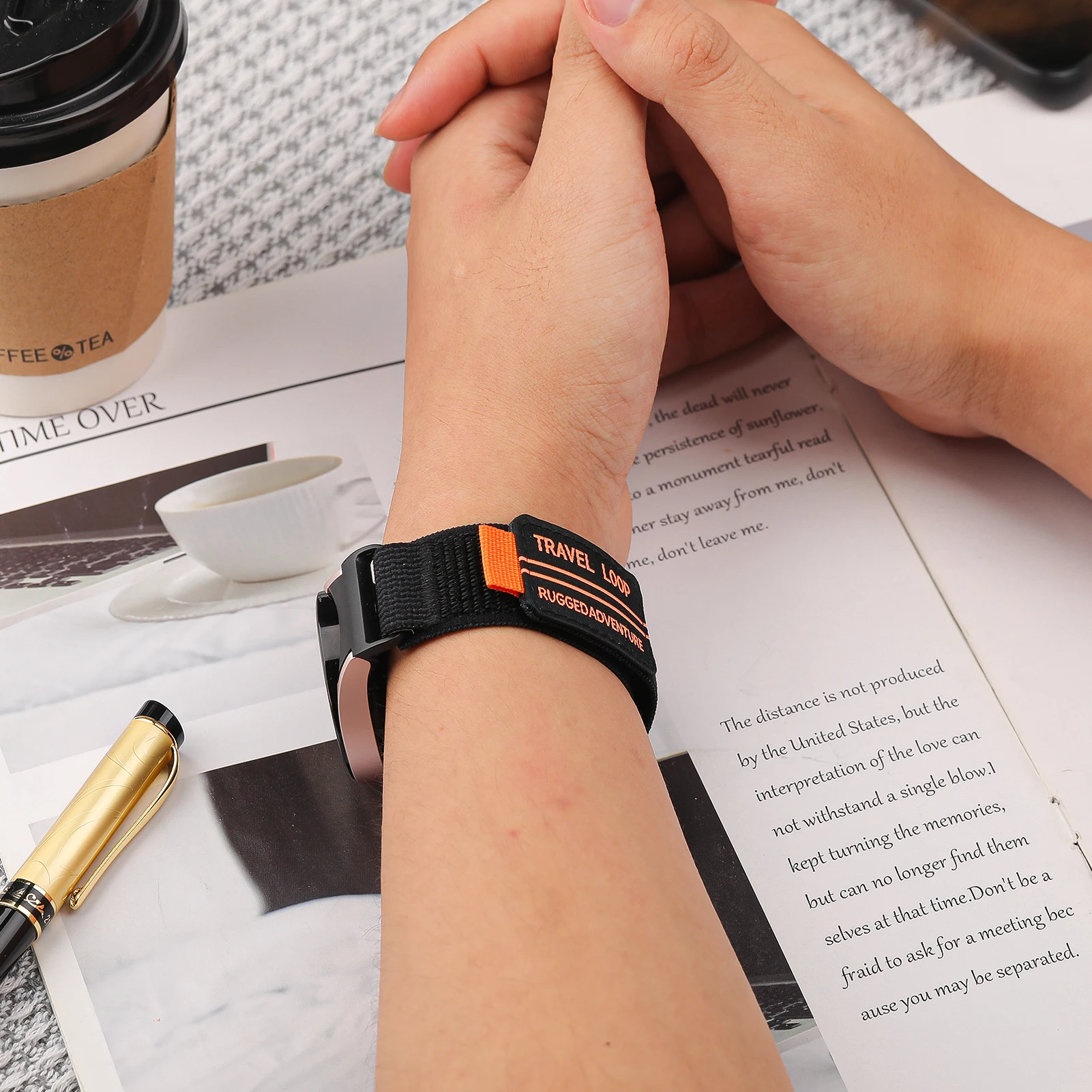 لا توجد فجوات الفرقة لساعة سامسونج جالاكسي 7 6 4 5 40 مللي متر 44 مللي متر/5 برو 45 مللي متر تريل حلقة سوار جالاكسي 4 الكلاسيكية 42/46 مللي متر 6 47/43 مللي متر حزام