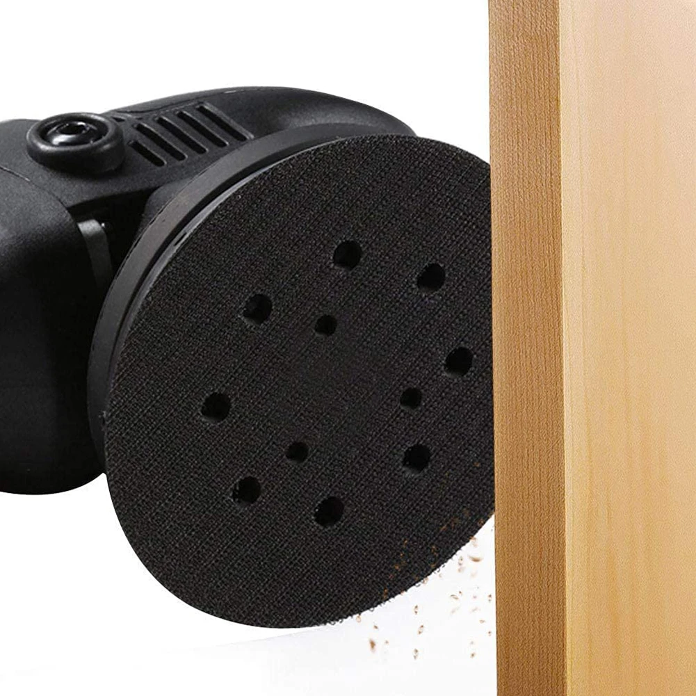 5 Inch PU Backing Pad with 8 Collection Holes for Bosch BO5030 BO5031 BO5041 and XOB01Z DW420 DW421 Sander Compatibility