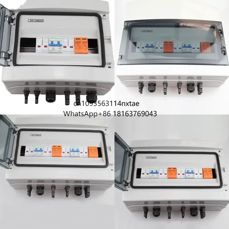 2026 Hot！ IP65 Lightning Protected 2-in-1 Out PV Combiner Box Solar Related Product