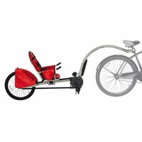 Children's Bicycle Trailer Suit For 3-10ages Kids, 1 Passenger Single Baby Bike Jogger Can Load 88LBS