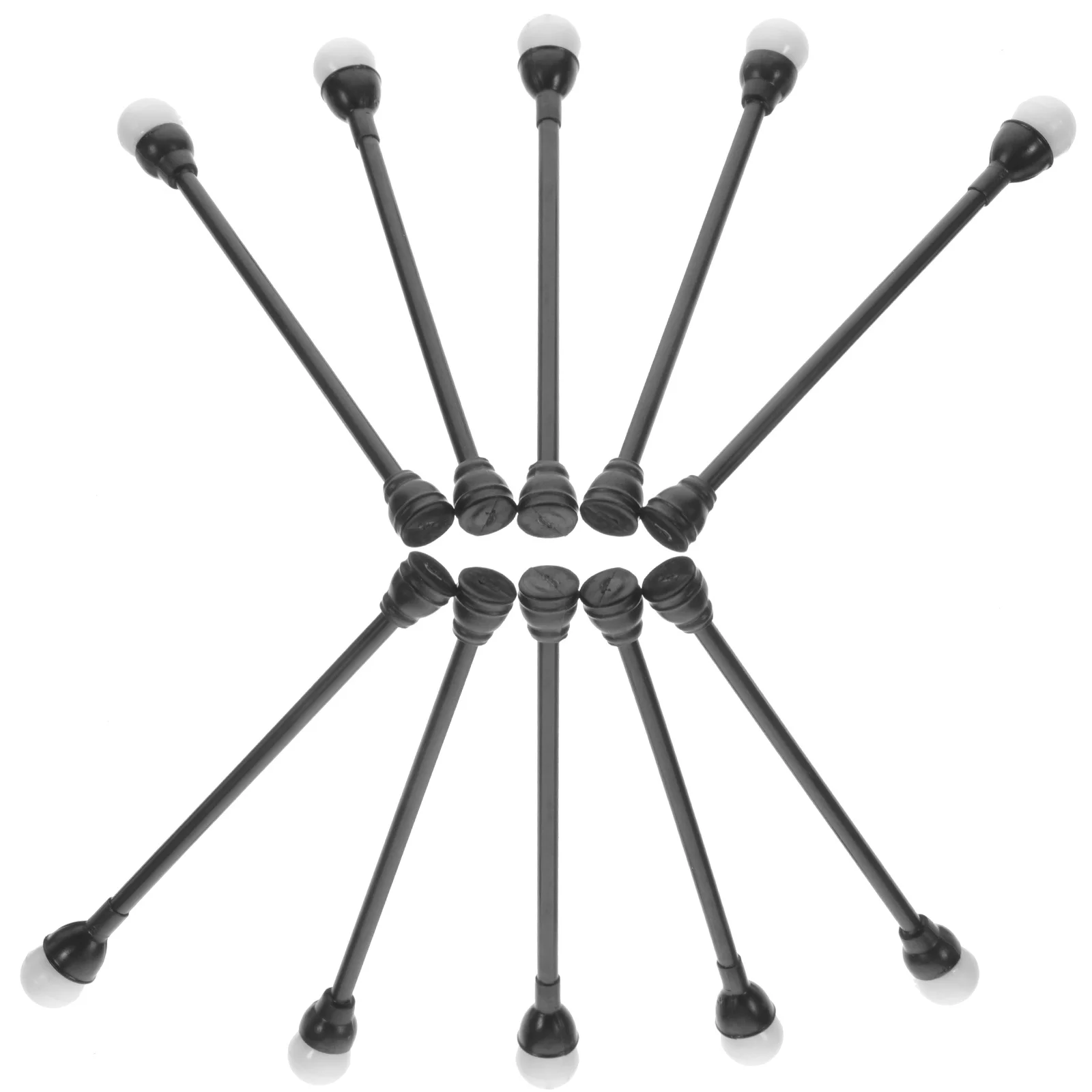 12Pcs Mini Street Lamp Micro Landscape Lighting for DIY Mini House Garden Scene Decorative Road Lamp Park Scene Layout Props