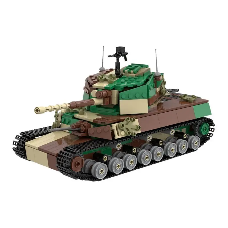 

Custom MOC-43775 1/30 Type 5 Chi-Ri Japanese Medium Tank 1066 Parts Toys Gift