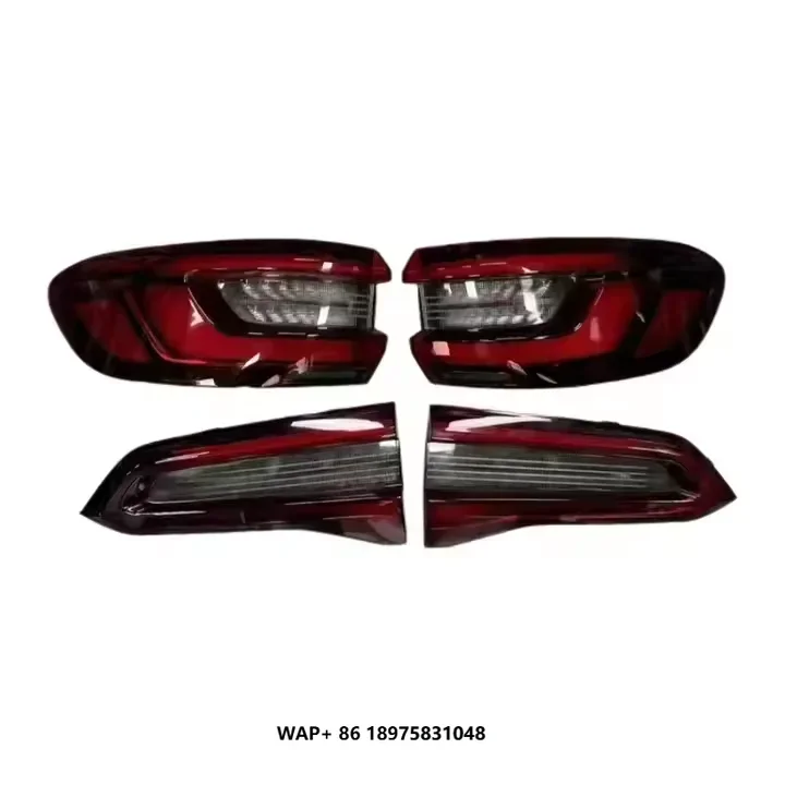 

For B-MW X5 G05 2020-2023 LED Tail Light Assembly Plug Play Car Accessories with New Red Lens