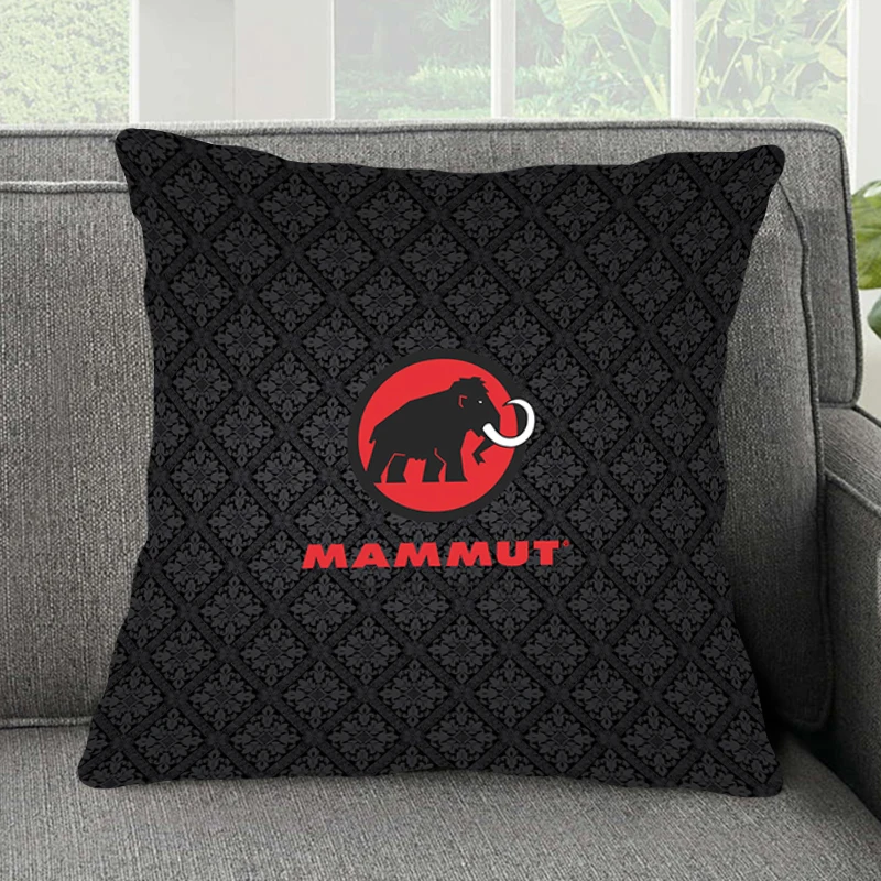 New pillowcase bedding comfortable square pillow sofa Mammut Outdoor sports brand logo tide Fashion pillowcase Home Decor 40x40