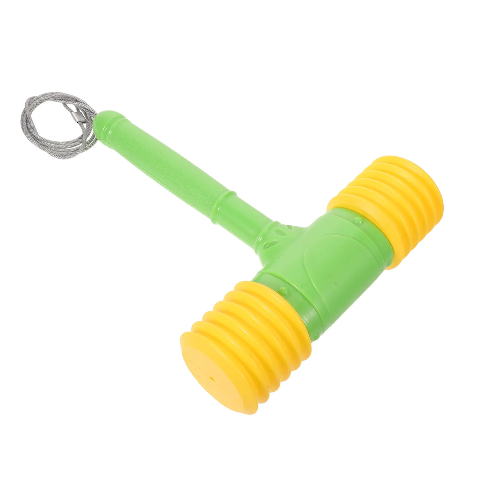 

Pounding Mallet Yellow Interactive Gaming Prop for Family Fun Hand-Eye Coordination Activity Game