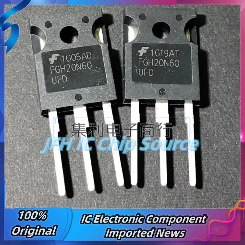 5PCS-10PCS FGH20N60 FGH20N60UFD  IGBT TO-247 20A/600V Best Quality Stock