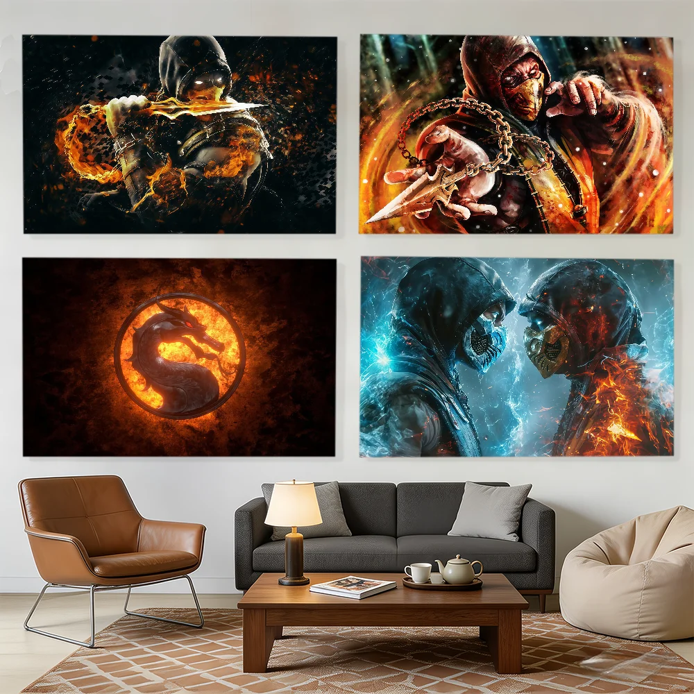 Game M-Mortal Kombat flag Decorative Banners Suitable For Outdoor Camping Family Parties And Garden Walls Gift