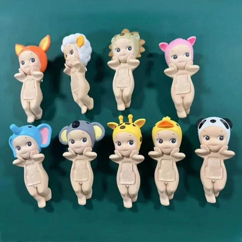 Sonny Angel In Stock Lying Down Hippers Action Figures Cute Mysterious Surprise Toy Anime Model Doll Children Christmas Gifts